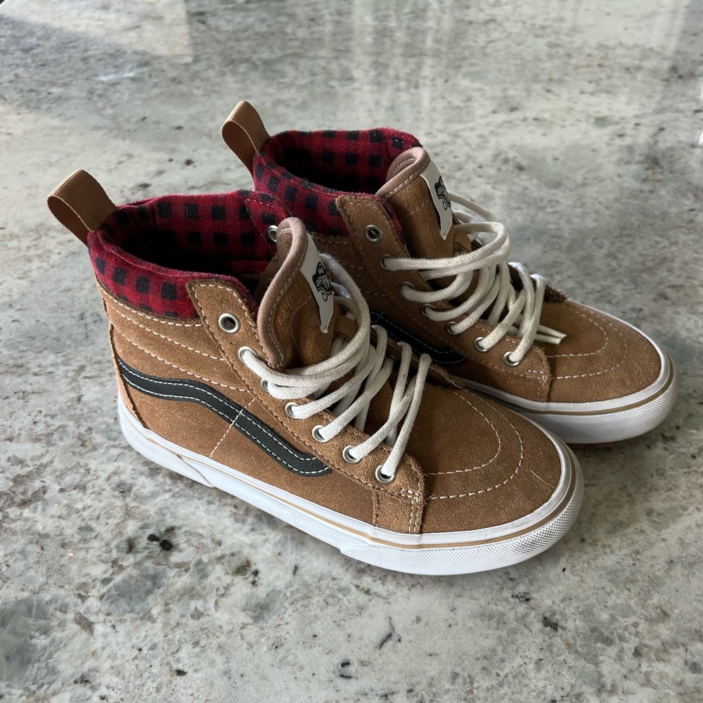 Boys high top suede Vans